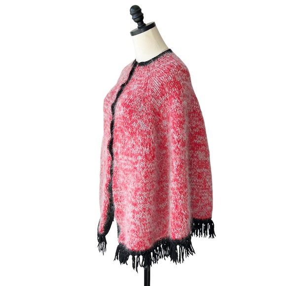 Vintage Retro Knit Cape Cardigan - Picture 2 of 6